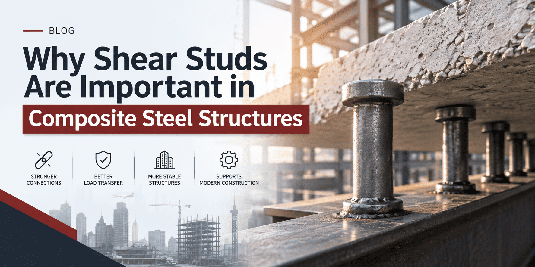 Why Shear Studs Are Important in Composite Steel Structures